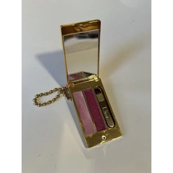 Dior Sparkling Duo Rouges Gold Compact Mirror - Picture 3 of 5